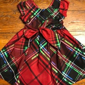 Bonnie Jean short sleeve Christmas dress 3T